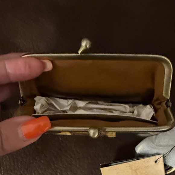 PATRICIA NASH Leather Borse Coin Purse Doorways to Italy NWT - Picture 5 of 5